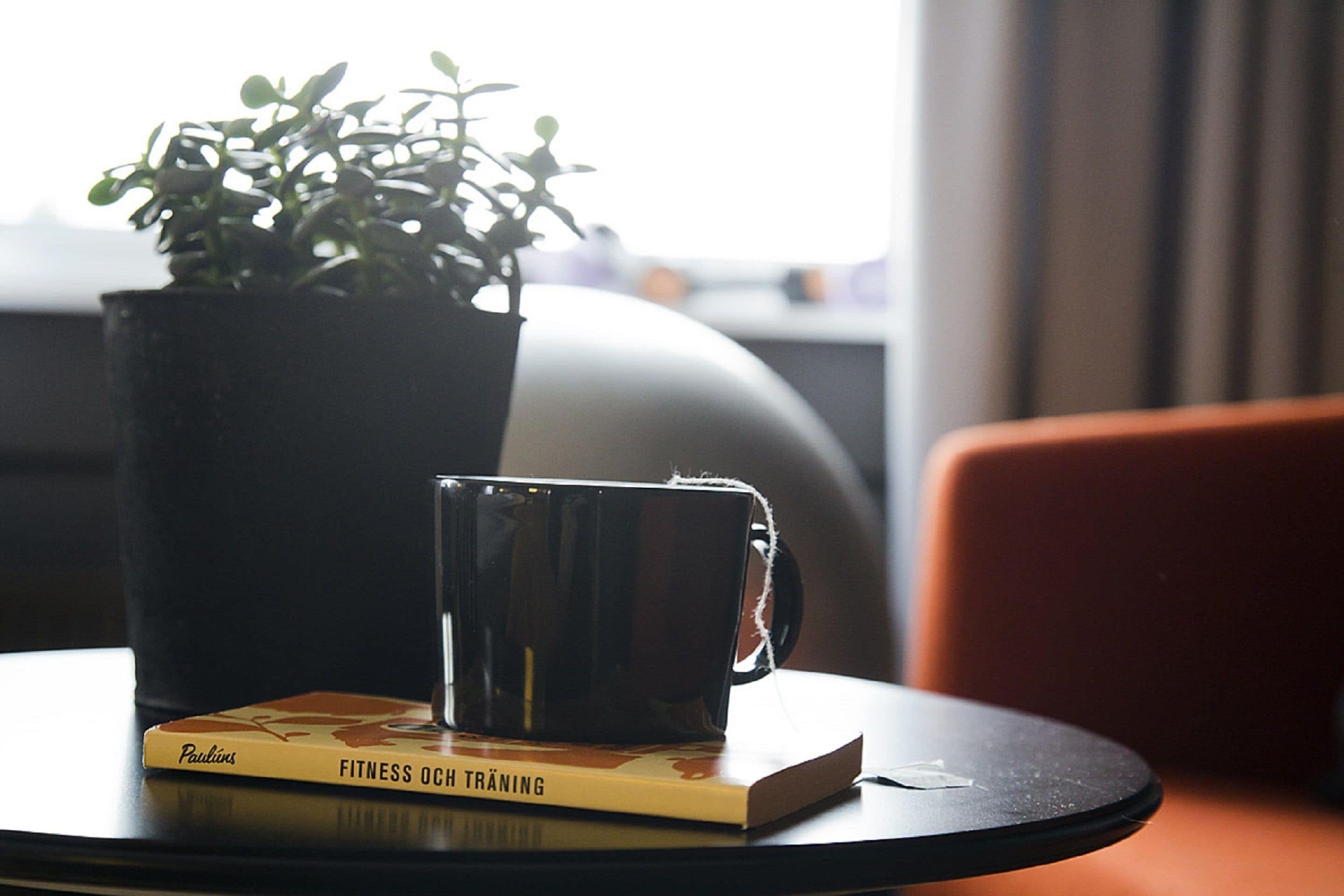 hypo-allergenic bedding, desk, blackout curtains, soundproofing