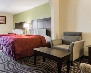 Suite, 2 Queen Beds, Non Smoking | Iron/ironing board, free cribs/infant beds, rollaway beds, bed sheets - Quality Inn & Suites North Montgomery (Montgomery)