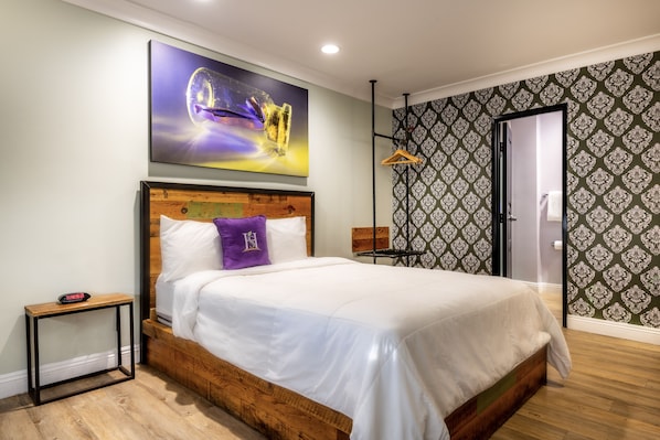 In-room safe, desk, iron/ironing board, free cribs/infant beds