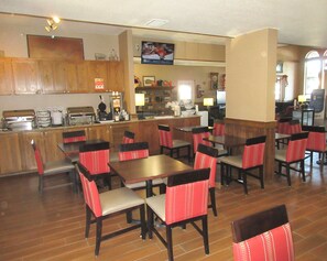 Free buffet breakfast