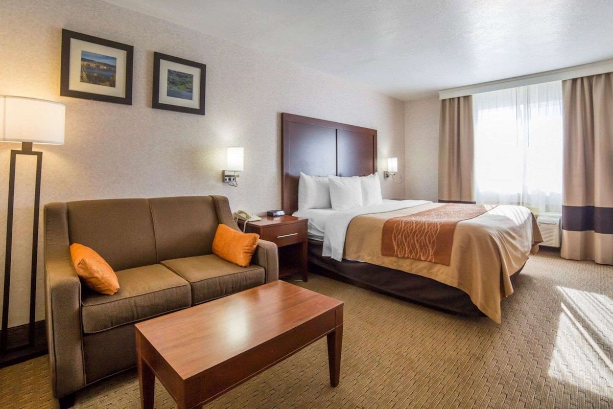 Standard Room, 1 Katil Raja (King), Non Smoking | Peralatan tempat tidur premium, meja, ruang kerja komputer riba