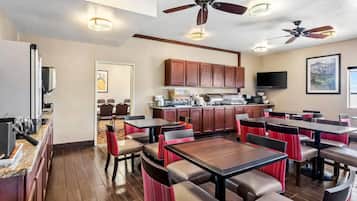 Free continental breakfast