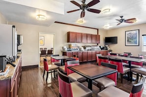 Free continental breakfast
