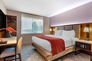 In-room safe, iron/ironing board, alarm clocks