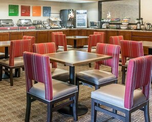 Free buffet breakfast
