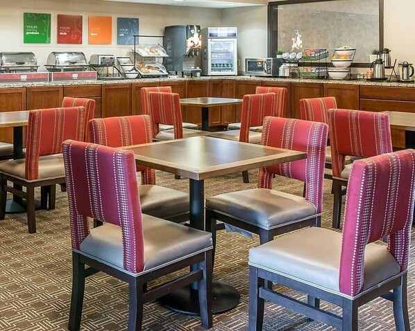 Free buffet breakfast