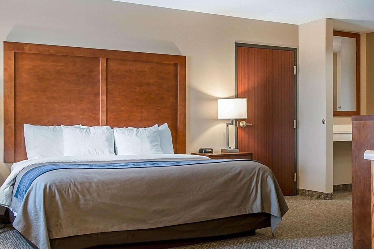 in-room safe, desk, blackout curtains, iron/ironing board