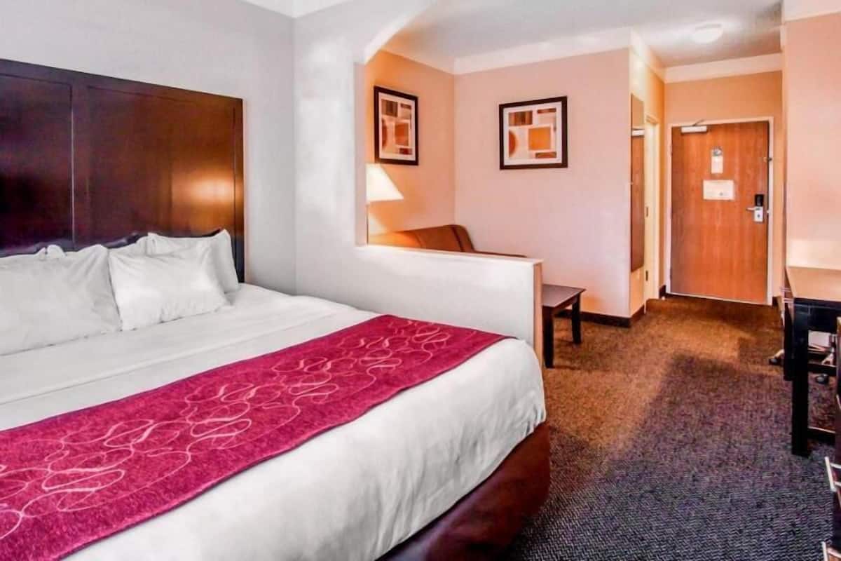 In-room safe, desk, blackout drapes, iron/ironing board