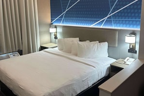 In-room safe, desk, blackout curtains, iron/ironing board