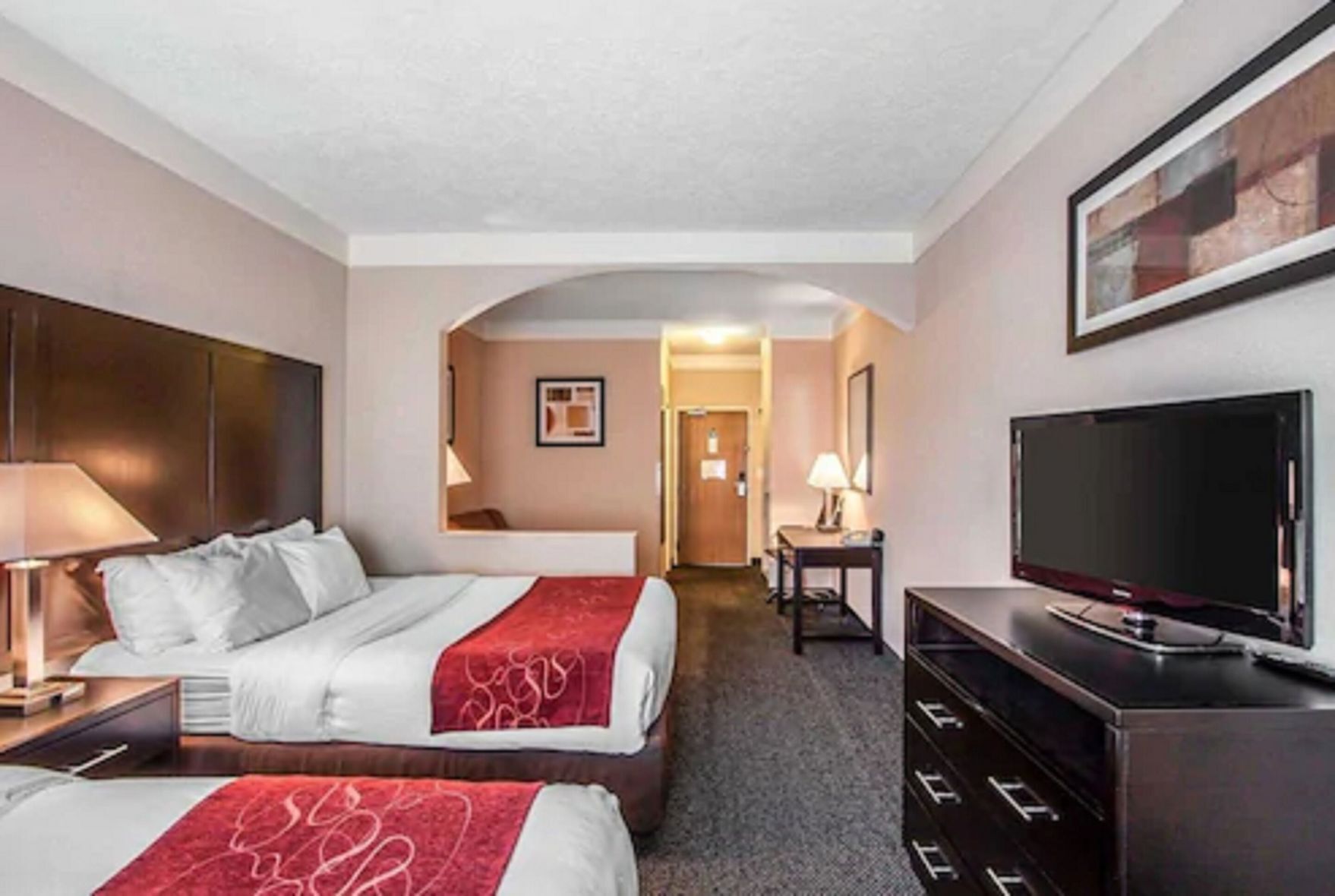 In-room safe, desk, blackout drapes, iron/ironing board