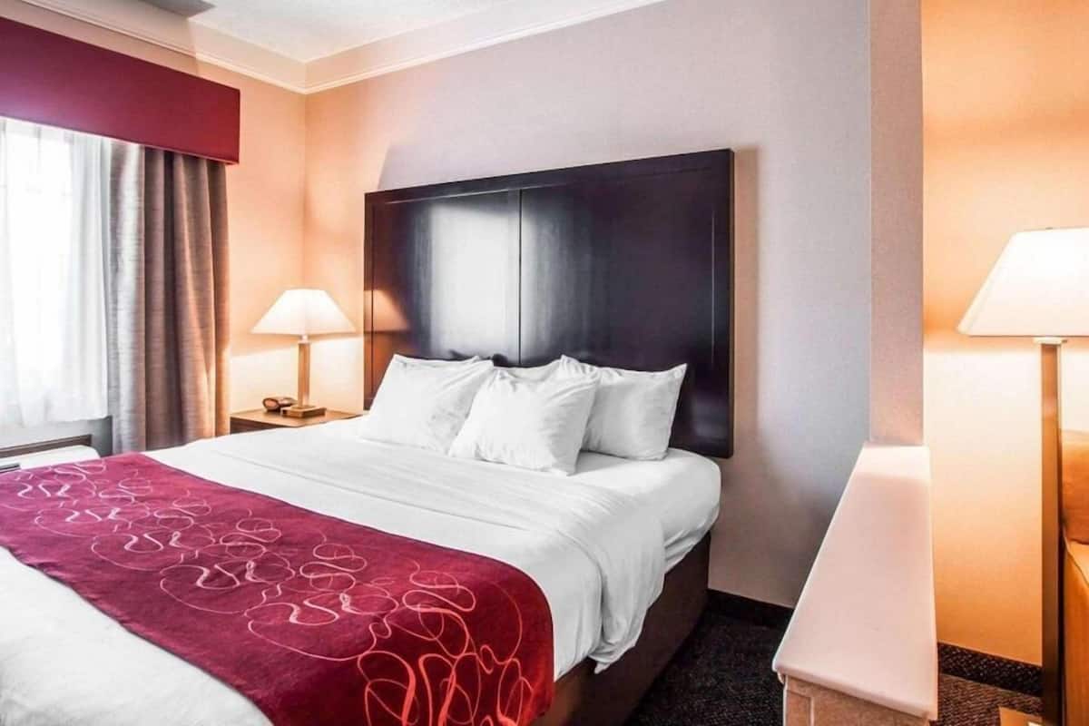 In-room safe, desk, blackout drapes, iron/ironing board