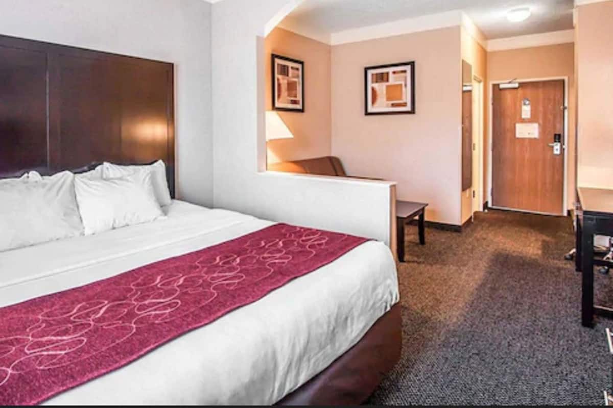 In-room safe, desk, blackout drapes, iron/ironing board
