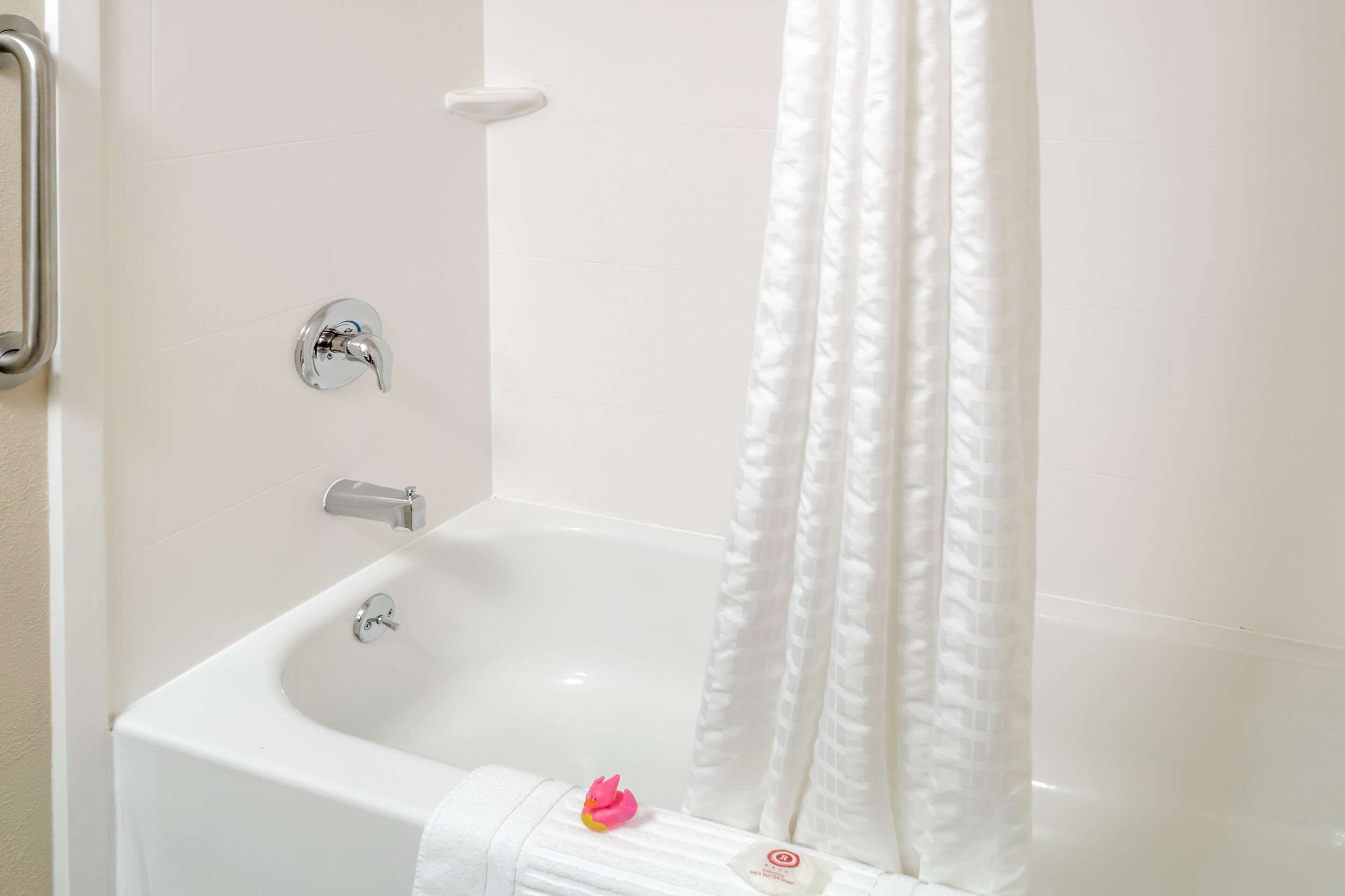 free toiletries, hair dryer, towels, soap