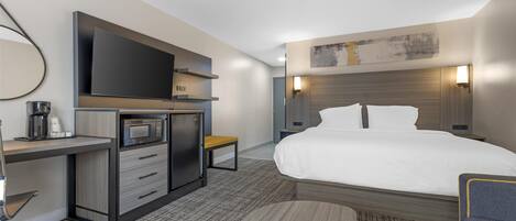 Standard Room, 1 King Bed, Non Smoking (with Single Sofabed) | Desk, iron/ironing board, cribs (surcharge), WiFi (free)