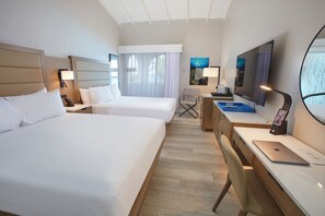 Standard Room, Pool View | In-room safe, desk, blackout drapes, iron/ironing board
