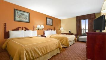 Desk, iron/ironing board, cribs/infant beds, rollaway beds