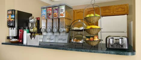 Free daily continental breakfast
