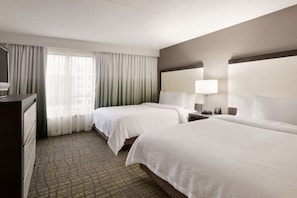 Suite, 2 Queen Beds, Accessible, Non Smoking | 1 bedroom, premium bedding, in-room safe, desk