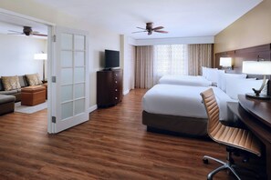 Suite, 1 Bedroom, Non Smoking, Balcony | Premium bedding, pillowtop beds, desk, laptop workspace