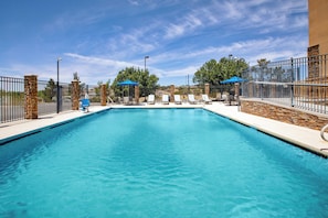 Seasonal outdoor pool