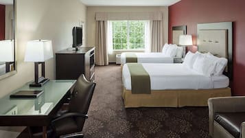 In-room safe, desk, iron/ironing board, free cribs/infant beds