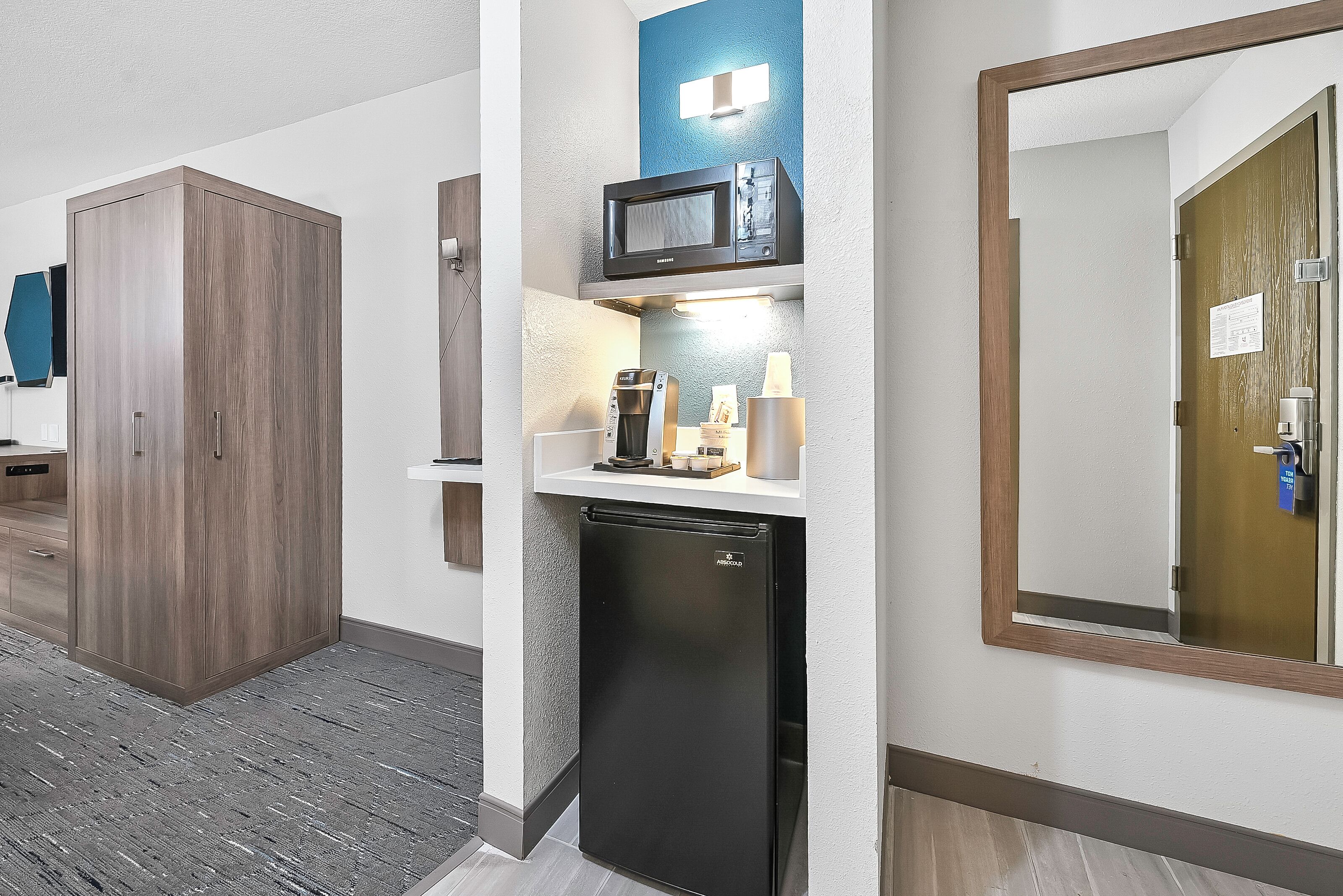 standard room, 2 queen beds | 1 bedroom, in-room safe, desk, iron/ironing board