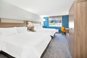 In-room safe, desk, iron/ironing board, free cribs/infant beds