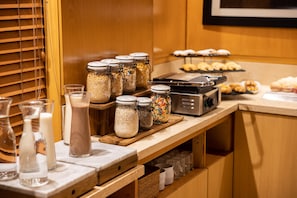 Frokostbuffé er inkludert hver dag