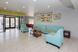 Sala de estar en el lobby