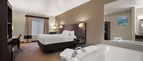 1 bedroom, desk, blackout curtains, soundproofing