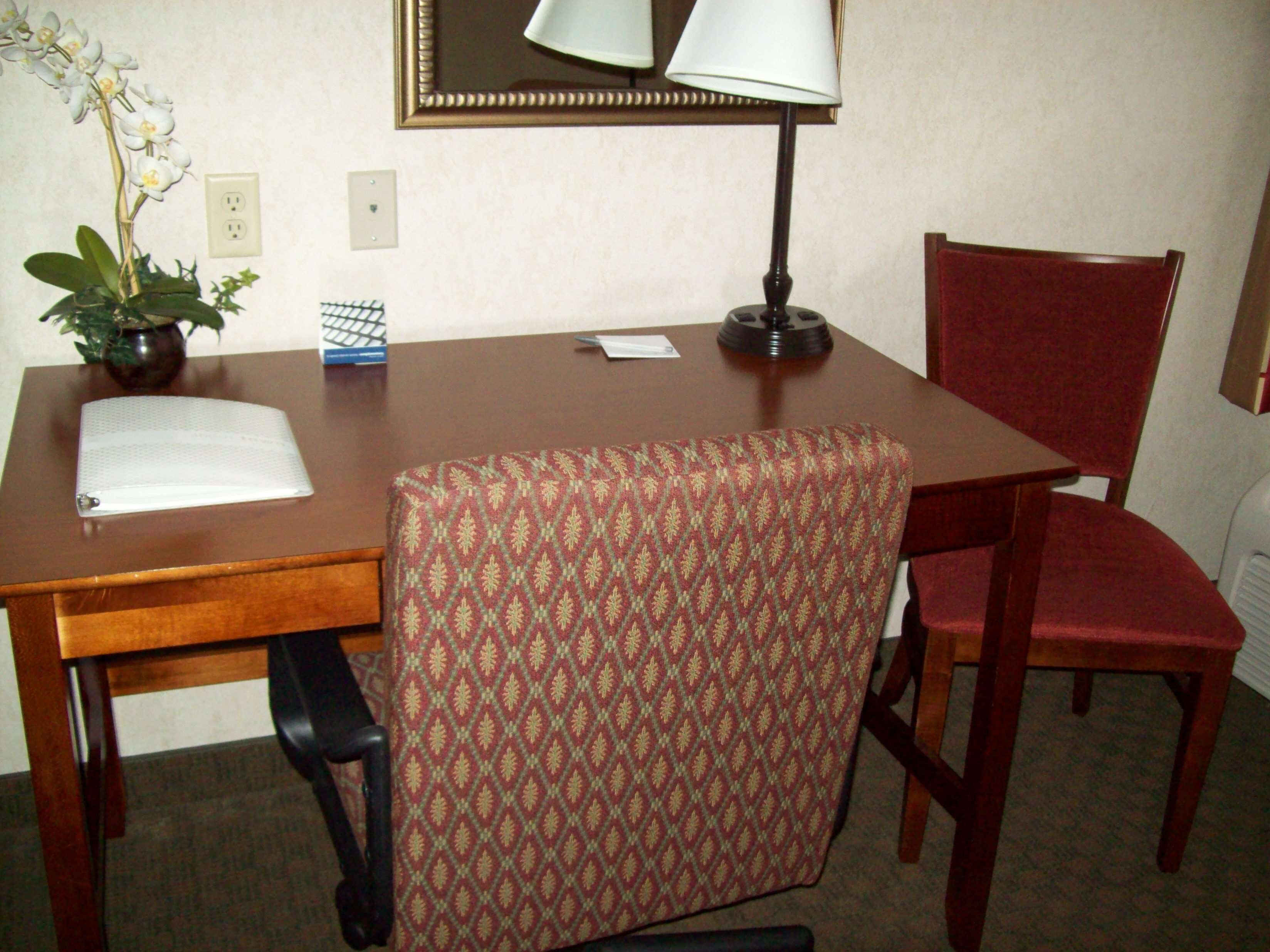 in-room safe, desk, laptop workspace, iron/ironing board