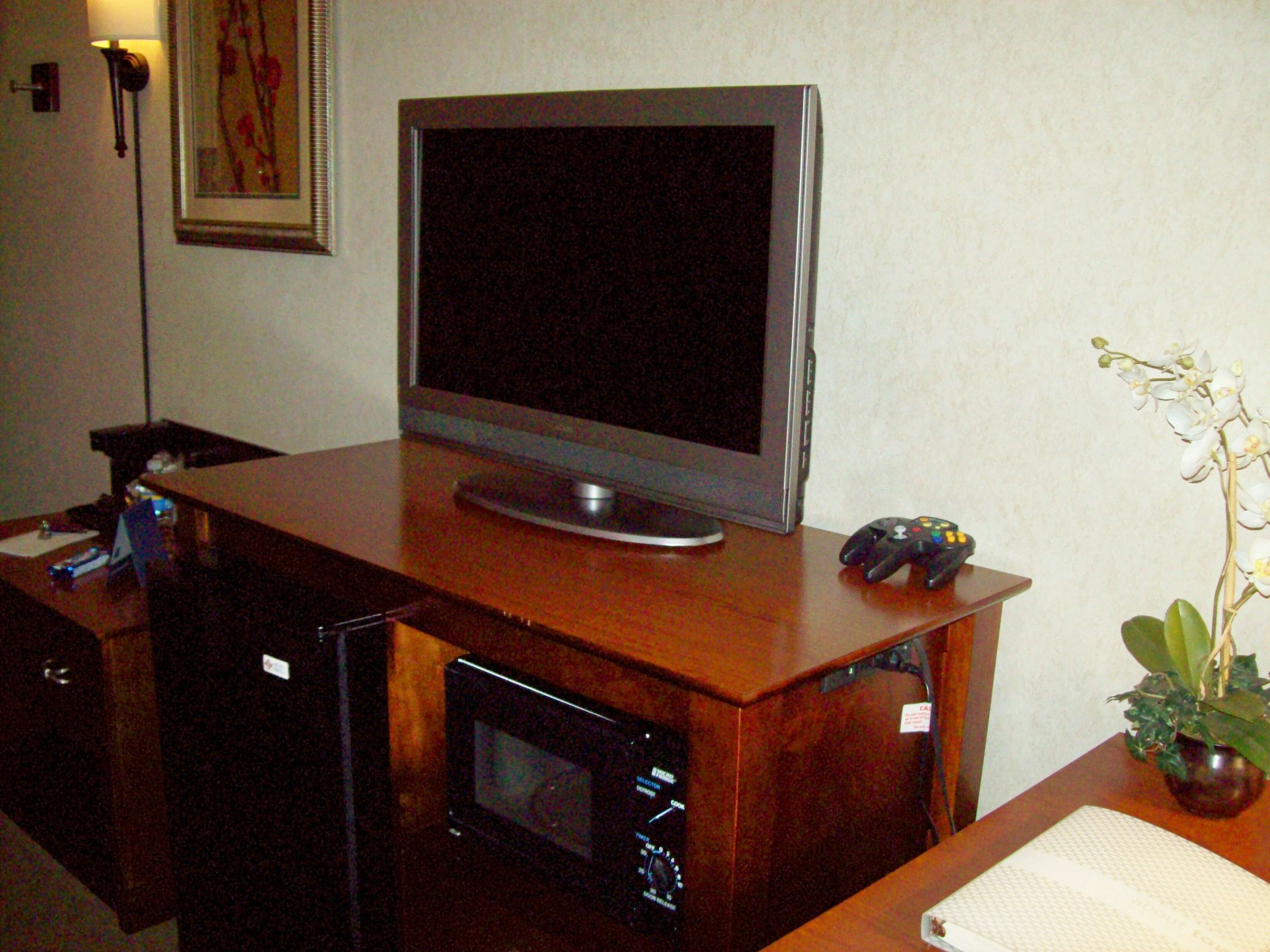 in-room safe, desk, laptop workspace, iron/ironing board