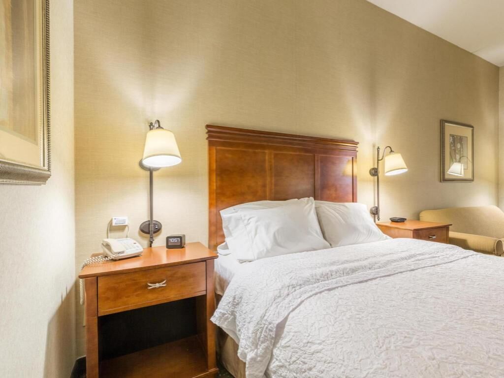 In-room safe, desk, laptop workspace, iron/ironing board