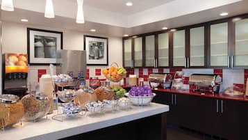 Free daily on-the-go breakfast