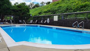 Seasonal outdoor pool