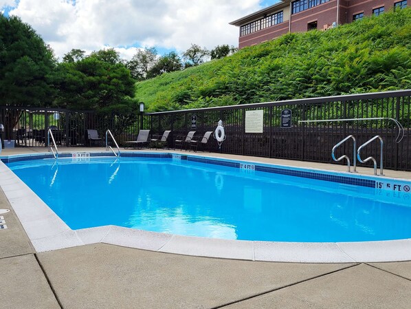 Seasonal outdoor pool