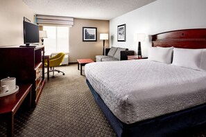 Satu Tempat tidur Ukuran King, Bebas Rokok | Area keluarga | Televisi layar datar 40-inci dengan saluran TV kabel dan TV