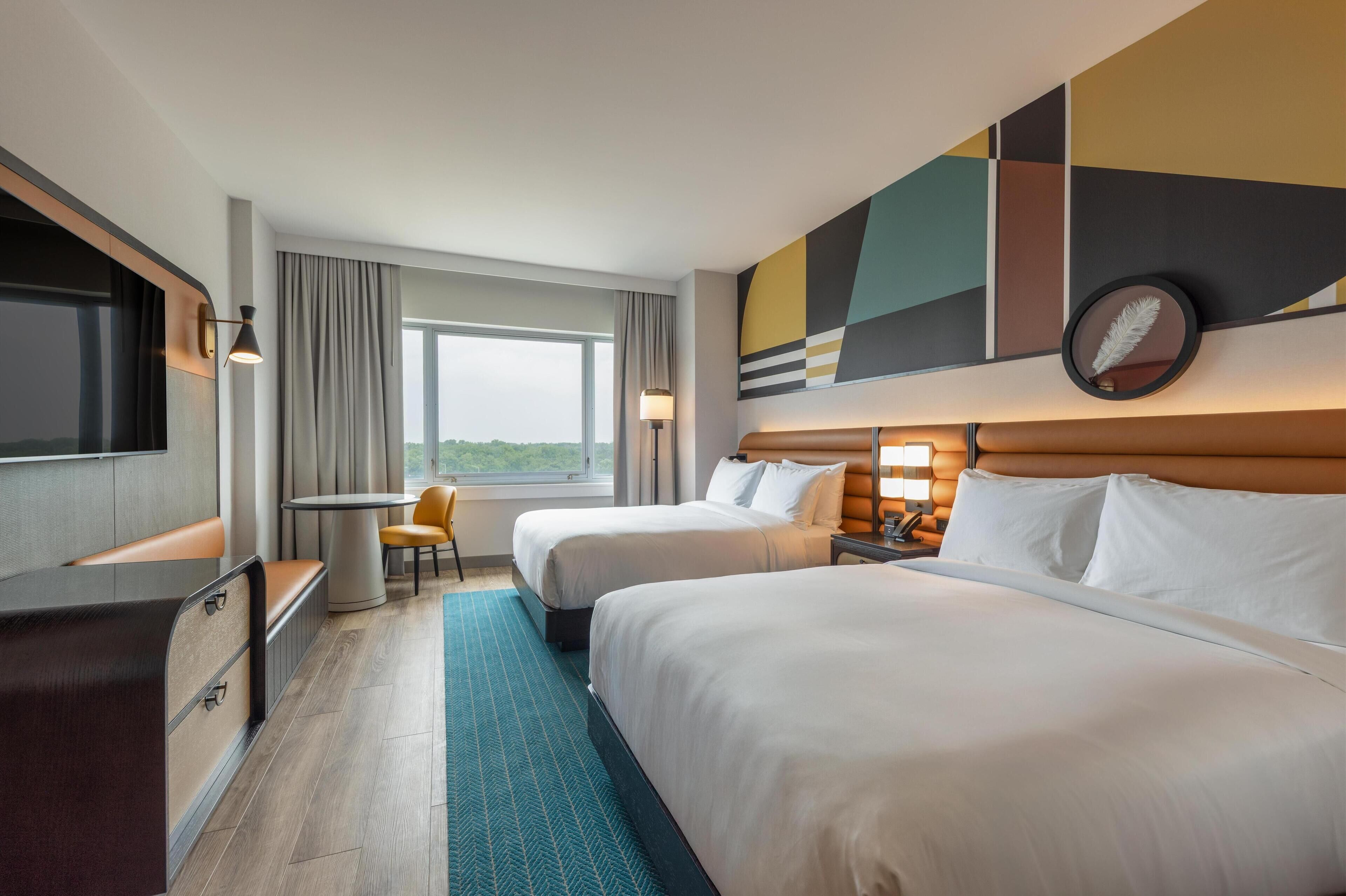 Zimmer, 2 Queen-Betten (High Floor)