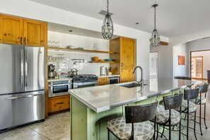 2 Bedroom Casita | Private kitchen | Fridge, microwave, coffee/tea maker, toaster