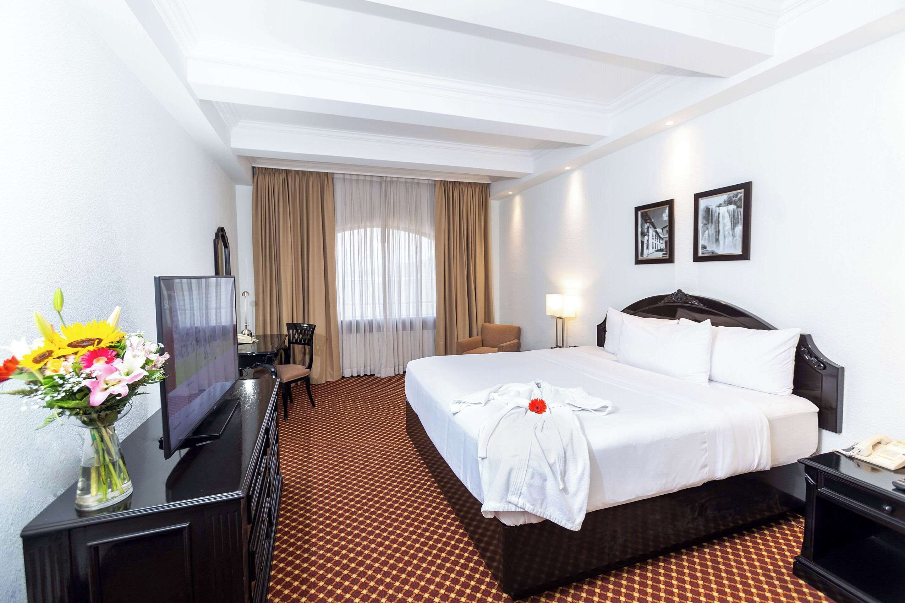 Sengetøy i egyptisk bomull, sengetøy av topp kvalitet og dundyner