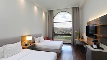 Egyptian cotton sheets, premium bedding, down duvets, pillow-top beds