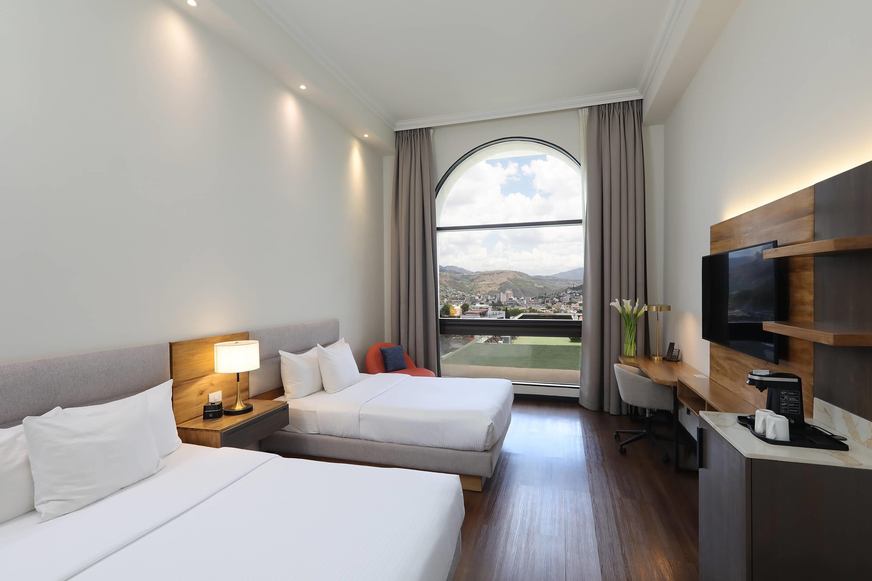 Egyptian cotton sheets, premium bedding, down duvets, pillow-top beds