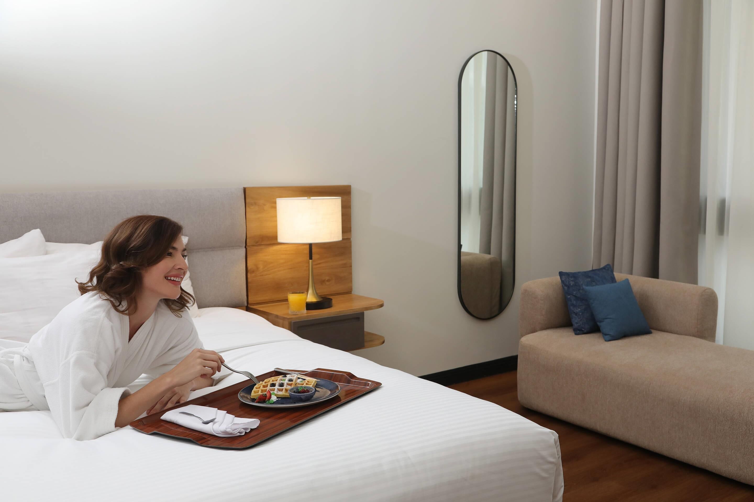 Presidentiële suite | Lakens van Egyptisch katoen, luxe beddengoed, donsdekens