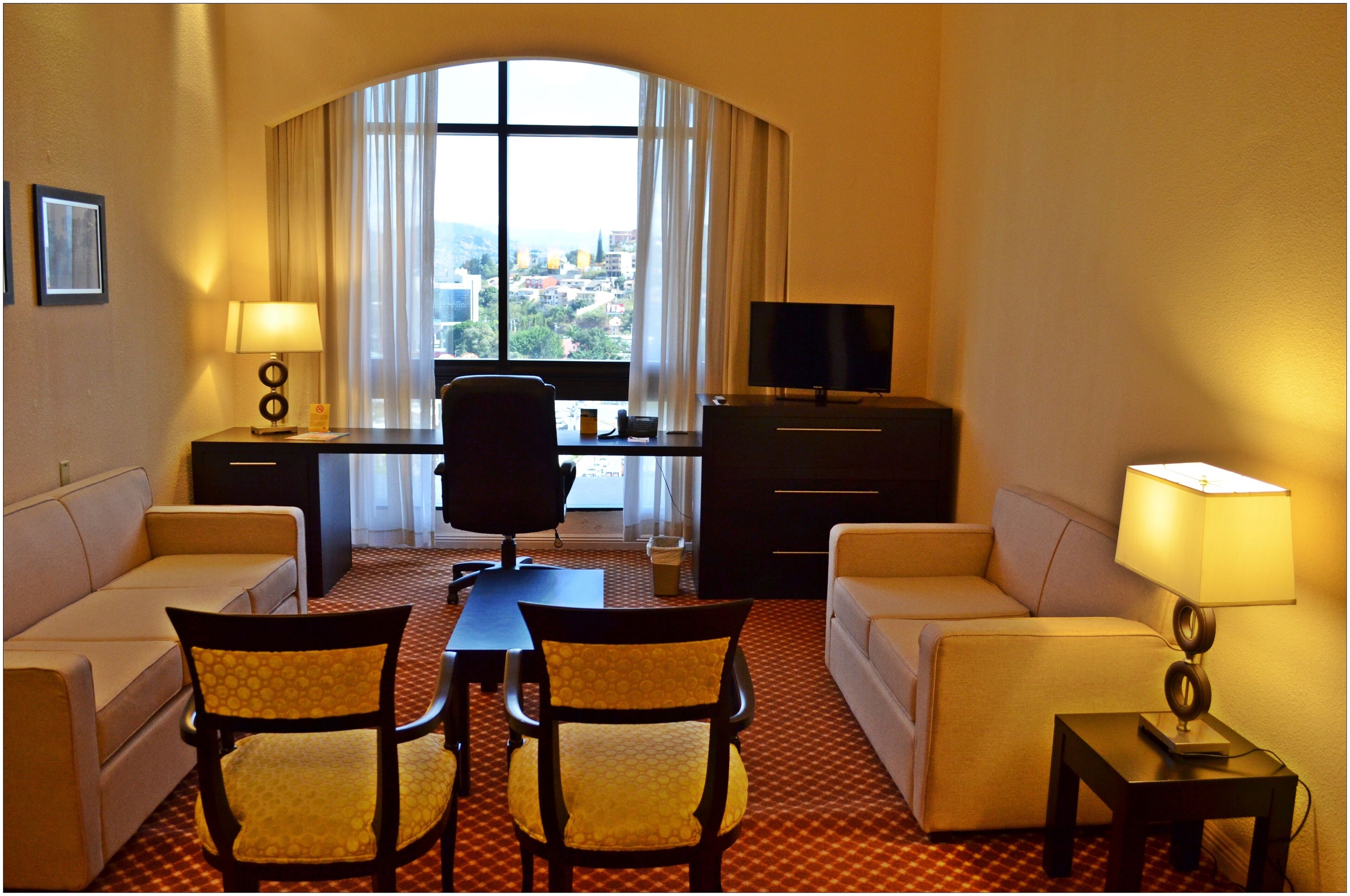 studio apartment | living area | 48-inch led tv with cable channels, tv, table football