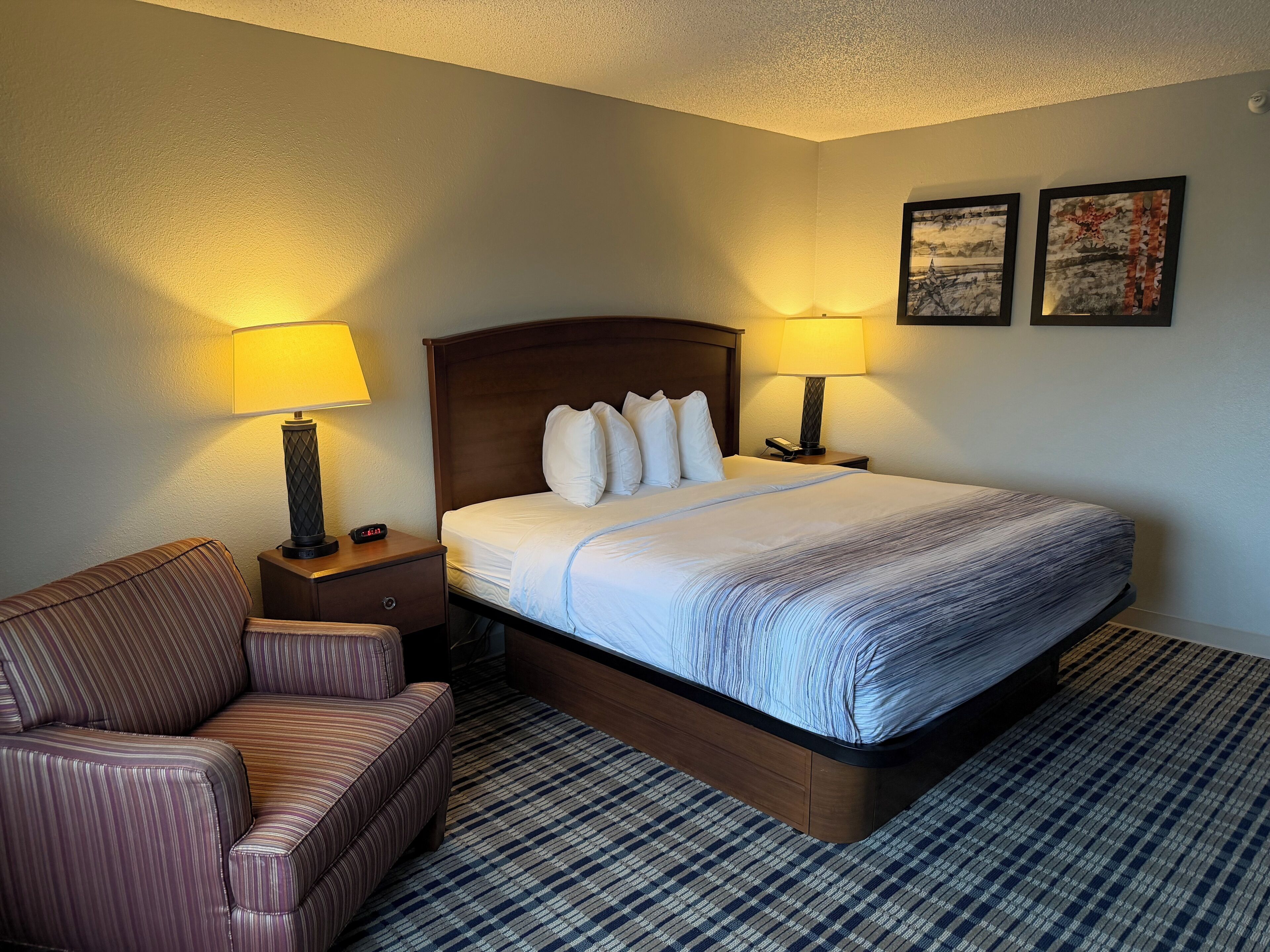 Room, 1 King Bed, Non Smoking | Pillow-top beds, desk, blackout curtains, soundproofing