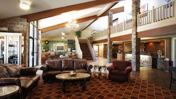 Sitteområde i lobbyen