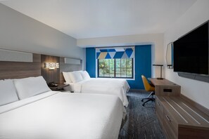 Standard Room, 2 Queen Beds | Desk, blackout drapes, iron/ironing board, free cribs/infant beds