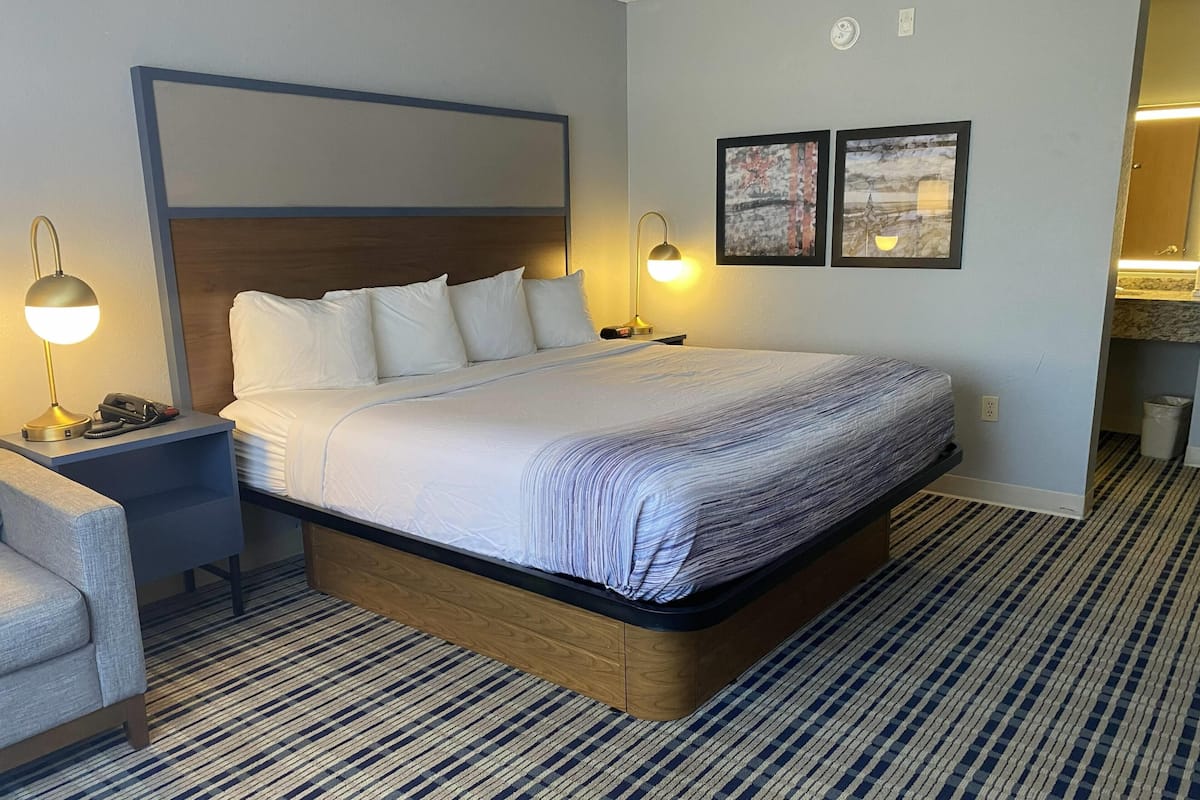 Habitación, 1 cama King size, para no fumadores | Escritorio, cunas gratuitas, camas extra y wifi gratis