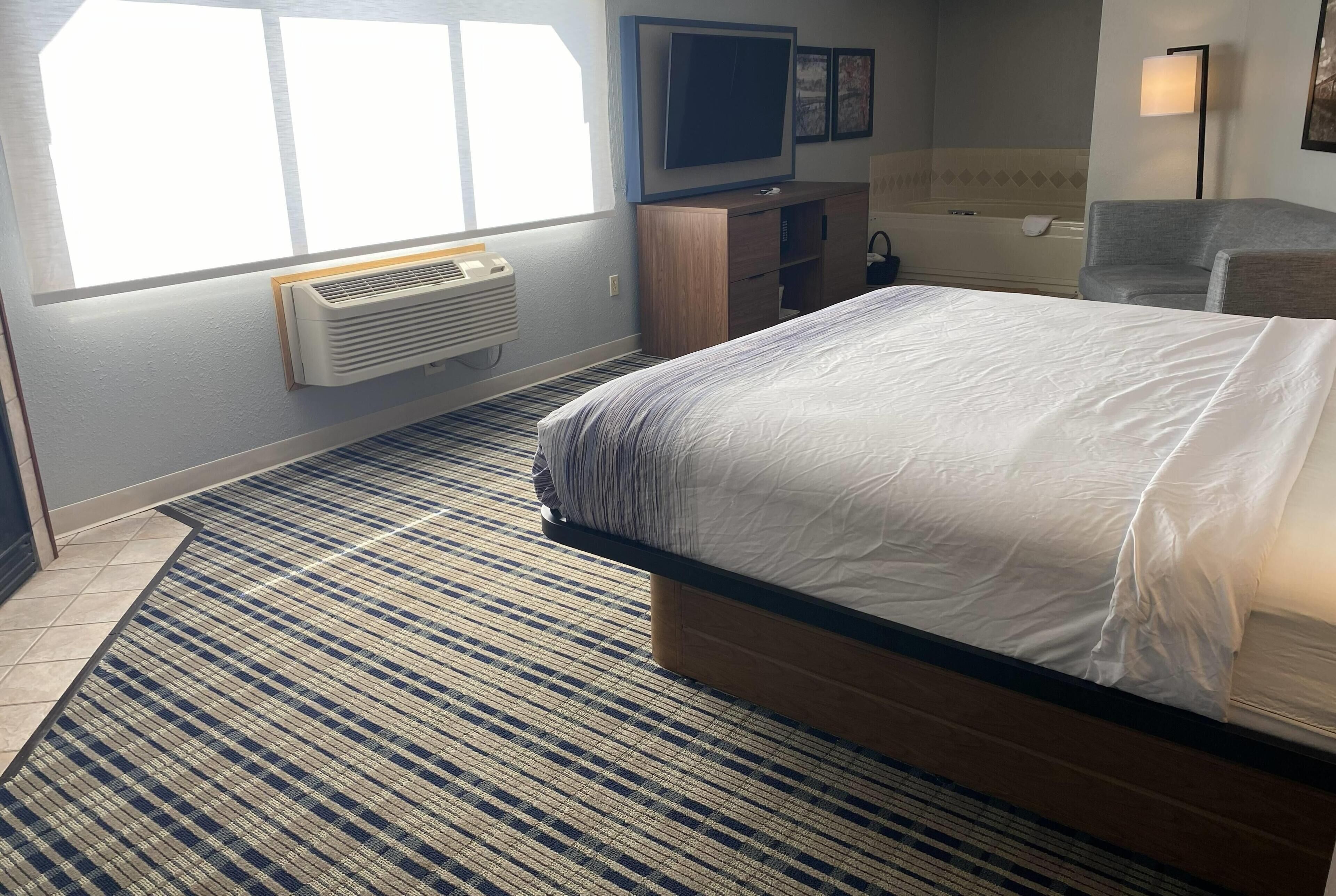 Suite de lujo, 1 cama King size, para no fumadores (Studio) | Escritorio, cunas gratuitas, camas extra y wifi gratis 