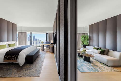 Minibar, in-room safe, desk, blackout curtains